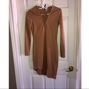 Tan dress